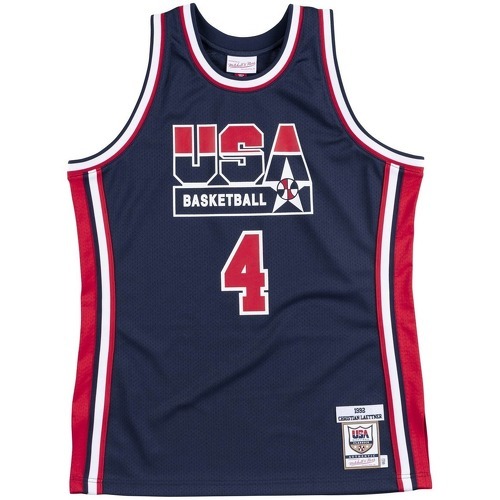 Mitchell & Ness - Maillot authentique Team USA nba Christian Laettner