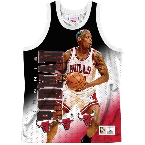 Mitchell & Ness - Nba Behind The Back Chicago Bulls Dennis Rodman - Maillot de NBA