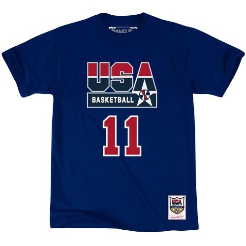 Mitchell & Ness - T-shirt USA name & number Karl Malone
