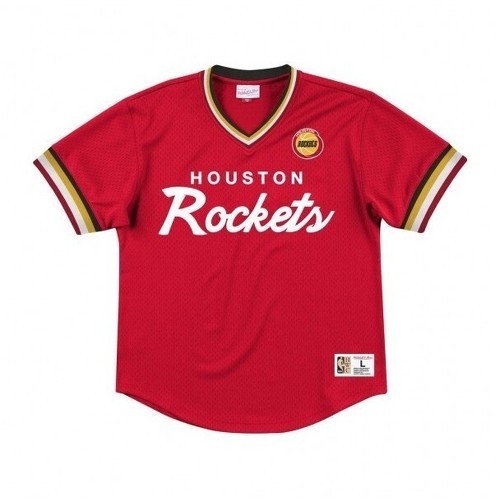 Maillot Houston Rockets special script mesh