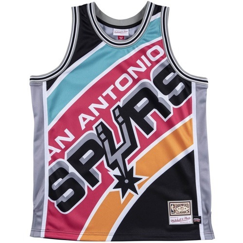 Mitchell & Ness - Maillot San Antonio Spurs big face spurs