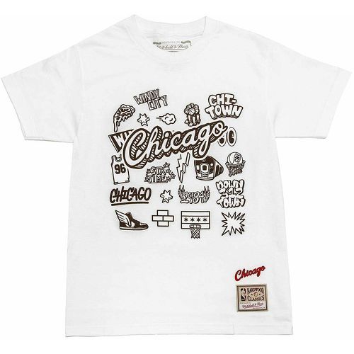 Mitchell & Ness - T-shirt Chicago Bulls Doodle