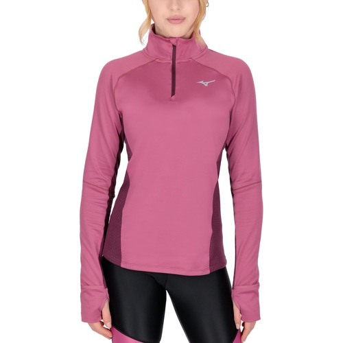 MIZUNO - Actve Warmalite Hz Shirt Magenta Seconde Couche Chaude