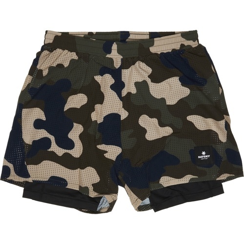 Saysky - Camo 2 In 1 Shorts Woodland Camo