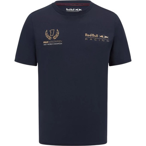 RED BULL RACING F1 - T-shirt Max Verstappen Champion du Monda Racing Team RedBull Officiel F1