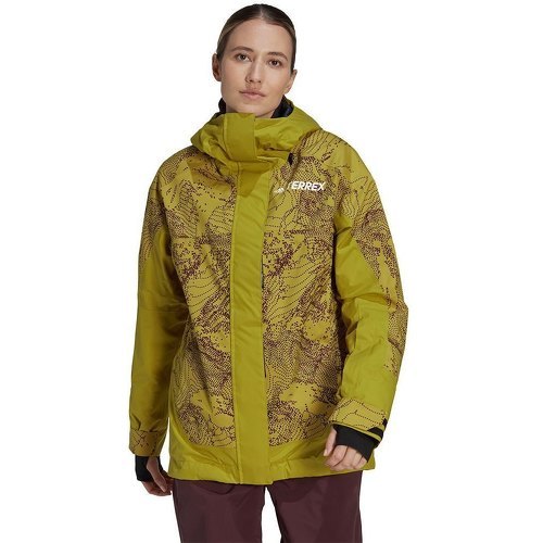 Veste de ski graphique et isolante double épaisseur Terrex