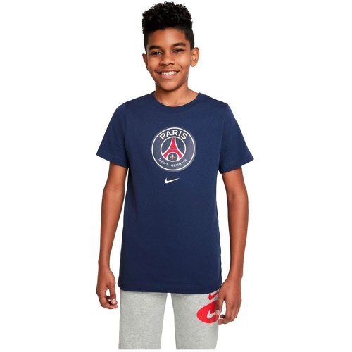 NIKE - T-shirt à Manches Courtes Junior Paris Saint Germain Crest 22/23