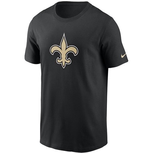 T-shirt Manche Courte Col Ras Du Cou Nfl New Orleans Saints Logo Essential