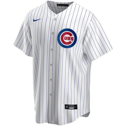 T-shirt à Manches Courtes Mlb Chicago Cubs Official Replica Home