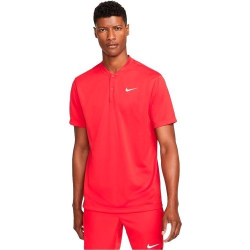 NIKE - Polo à Manches Courtes Court Dri Fit Blade Solid