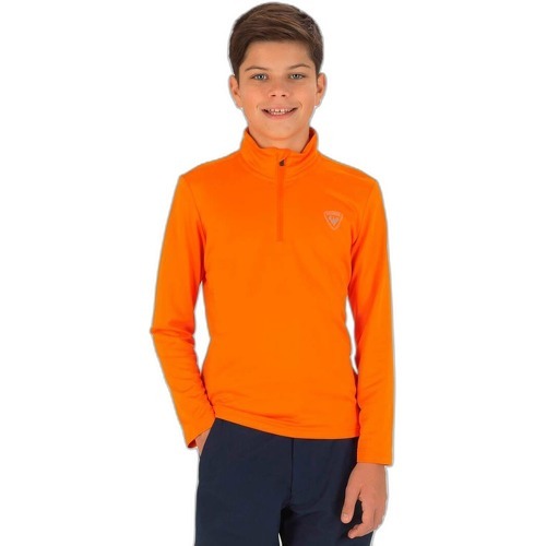 Sous-pull semi-zippé en polaire enfant