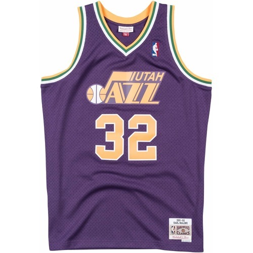 M&N Karl Malone Utah Jazz 1991-92 Swing Jersey