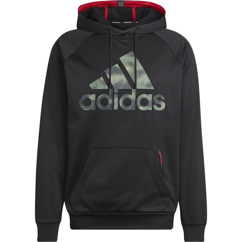 adidas Performance - Sweat-shirt à capuche logo camouflage AEROREADY Game and Go