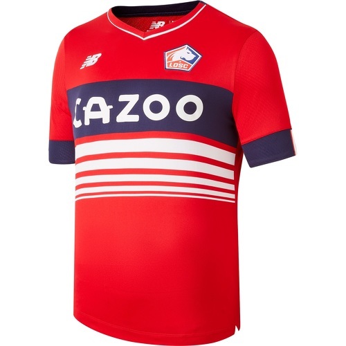 NEW BALANCE - Maillot LOSC Domicile 2022/2023 Rouge Junior