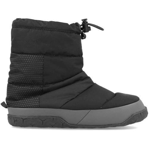 W Nuptse Apres Bootie Tnf Black Asphalt Grey