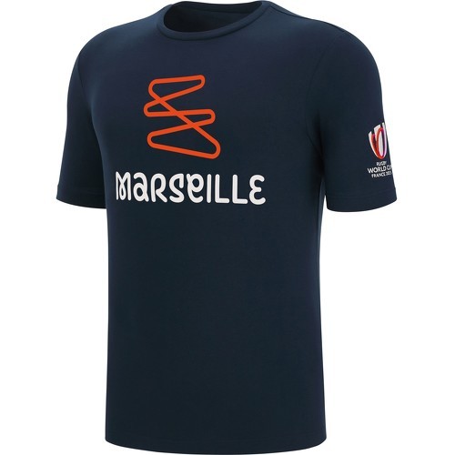 MACRON - T-shirt Rugby Marseille World Cup 2023 Officiel