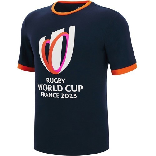 T-shirt Coupe du Monde Rugby France Bleu