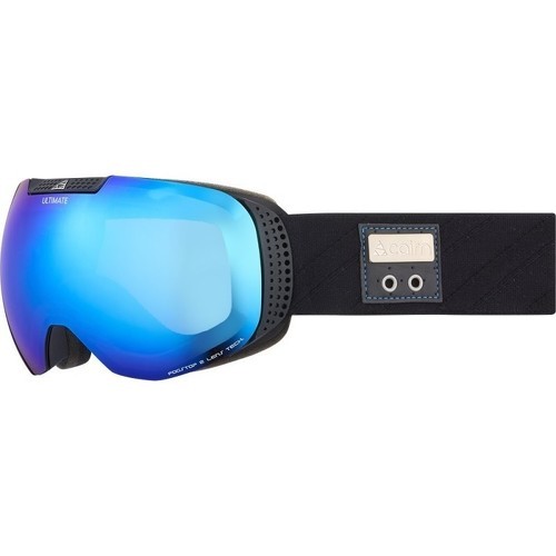 CAIRN - Masque de ski ULTIMATE SPX3000IUM - Mat Black / Blue