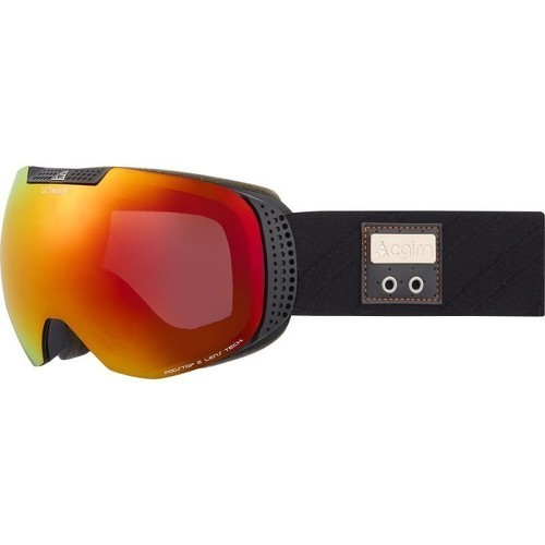 CAIRN - Masque de ski ULTIMATE SPX3000IUM - Mat Black / Orange