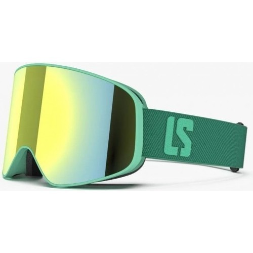 Masque de ski LS3 - Miroir Or Cat 3 - Vert