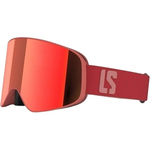 Masque de ski LS3 - Miroir Rouge Cat 3 - Framboise