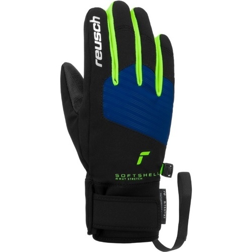 Gants de ski Junior SIMON R-TEX XT - Noir/Bleu/Vert