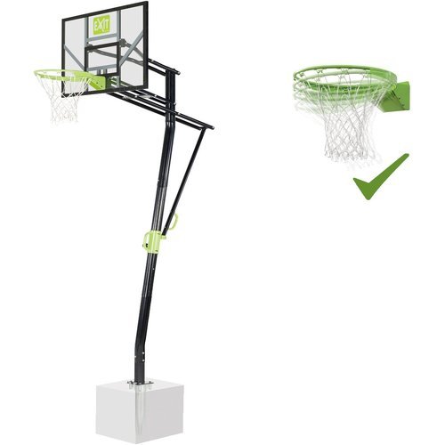 Exit Toys - Panier de basketball pour fixation au sol et cercle dunk Galaxy