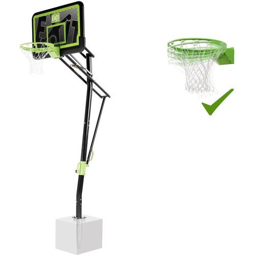 Exit Toys - Panier de basketball pour fixation au sol avec cercle dunk Galaxy