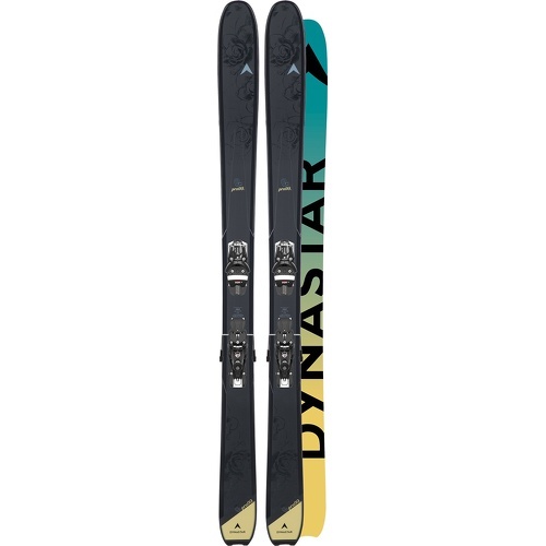 Pack De Ski E-pro 99 + Fixations Spx 12 Metrix Bleu Femme