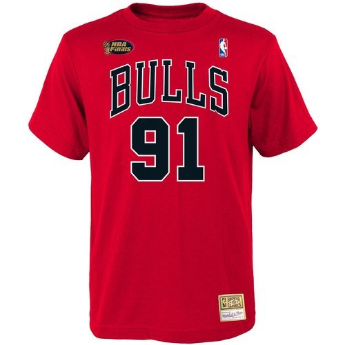 Shirt - Chicago Bulls Dennis Rod rouge