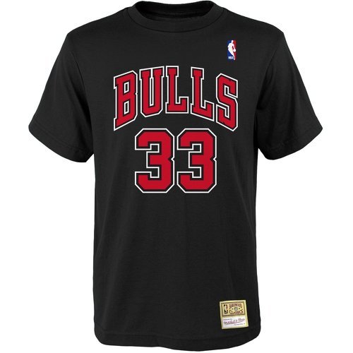 Mitchell & Ness - Shirt - Chicago Bulls Scottie Pippen noir