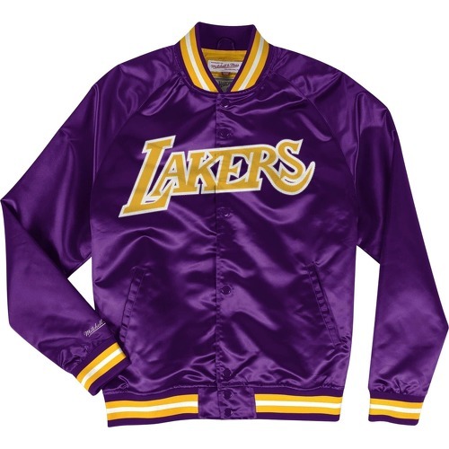 Mitchell & Ness - Nba Los Angeles Lakers Lightweight Satin Violet - Veste de basketball