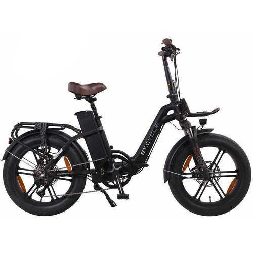 Vélo électrique E-Fat F1000 noir mat - 20" - 250w - batterie 48 v 21ah