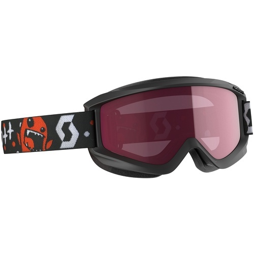 SCOTT  - Masque De Ski/snow Scott Jr Agent Black Orange Enhancer Cat S2 Enfant