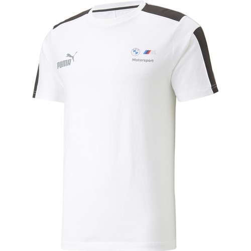 PUMA - T-shirt Blanc/Noir Homme Bmw 538119