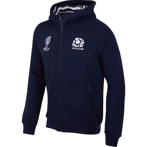 Veste à capuche Ecosse Coupe du Monde Rugby France 2023 Bleu