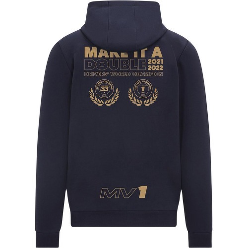 Sweat a Capuche Max Verstappen Double Champion du Monde RB Racing Team Officiel F1