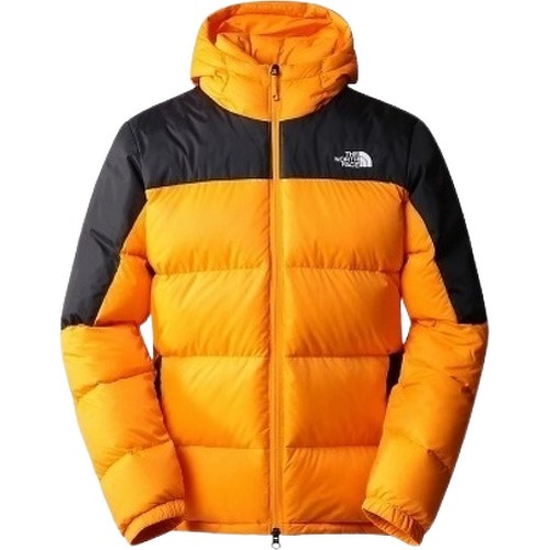 THE NORTH FACE - Doudoune à capuche DIABLO - Cone Orange / Black