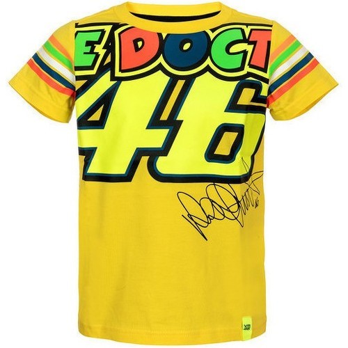 VR46 VALENTINO ROSSI - T-shirt Enfant VR46 Officiel MotoGP Valentino Rossi