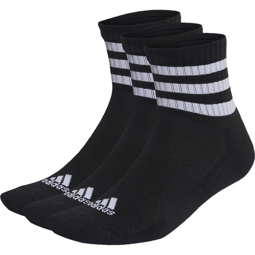 Chaussettes moletonnées mi-montantes à 3 bandes Sportswear (3 paires)