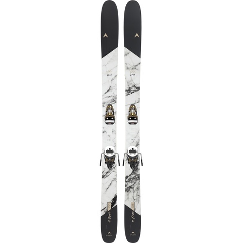 Pack De Ski M-free 108 + Fixations Pivot 15 Blanc Homme