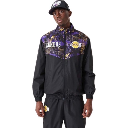 Veste NBA Los Angeles Lakers Panel Track Noir