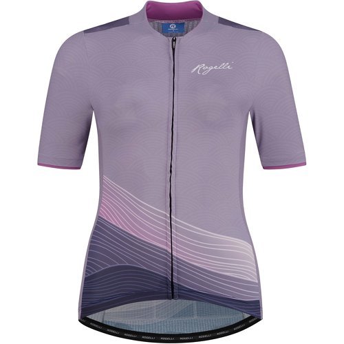 Rogelli - Maillot Manches Courtes Velo Peace - Femme - Violet/Rose