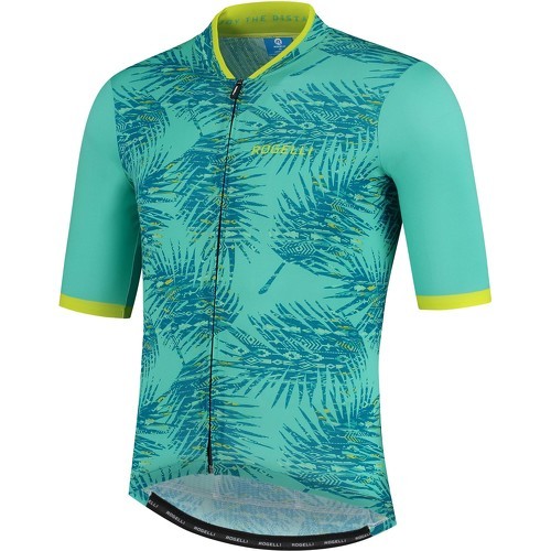 Rogelli - Maillot Manches Courtes Velo Nature - Homme - Vert/Lime