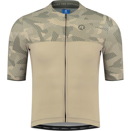 Rogelli - Maillot Manches Courtes Velo Camo - Homme - Sable
