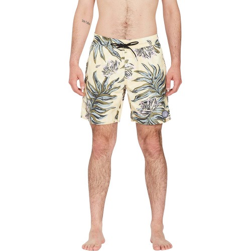 VOLCOM - Boardshort Center Print 17" - DAWN YELLOW