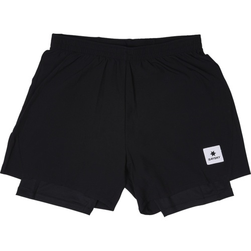 Saysky - Pace 2 in 1 Shorts 5" Black