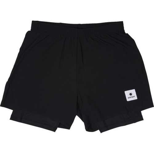 Pace 2 in 1 Shorts 5" Black