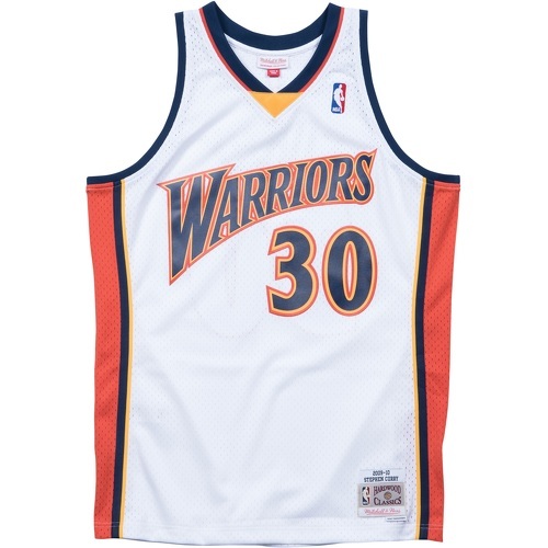 Mitchell & Ness - Maillot NBA swingman Stephen Curry Warriors 2009-10 Hardwood Classics Blanc