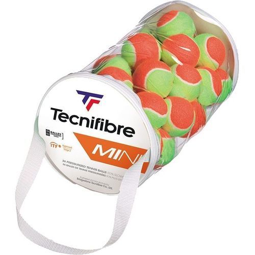 TECNIFIBRE - Sac De 36 Balles Mini Tennis Orange
